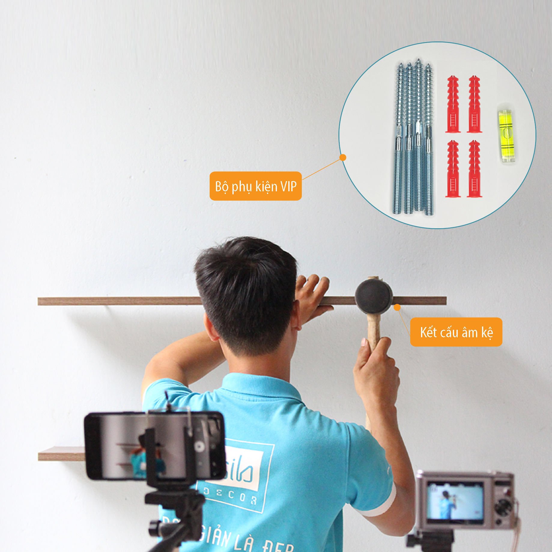 Kệ sách SIB Decor màu trắng