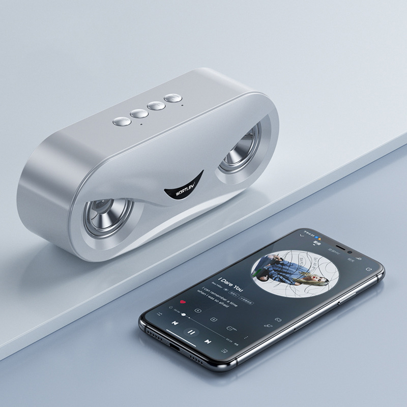 Mô tả Loa bluetooth không dây ZTU SMART M06 âm thanh nổi và âm trầm mạnh mẽ hỗ trợ thẻ nhớ Micro SD AUX USB, Sạc điện tiện ích - 5