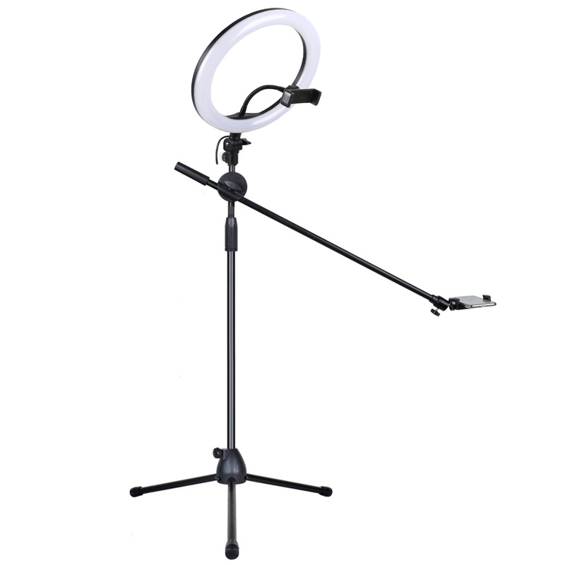 Chân Quay Stand HULAKO Kèm Đèn 33,26,16cm, Kèm Kẹp Điện Thoại, Quay ...