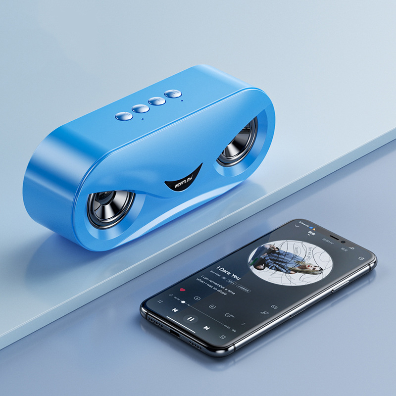 Mô tả Loa bluetooth không dây ZTU SMART M06 âm thanh nổi, Đèn Led mắt cú siêu đẹp.Hỗ trợ sạc điện tiện lợi - 5