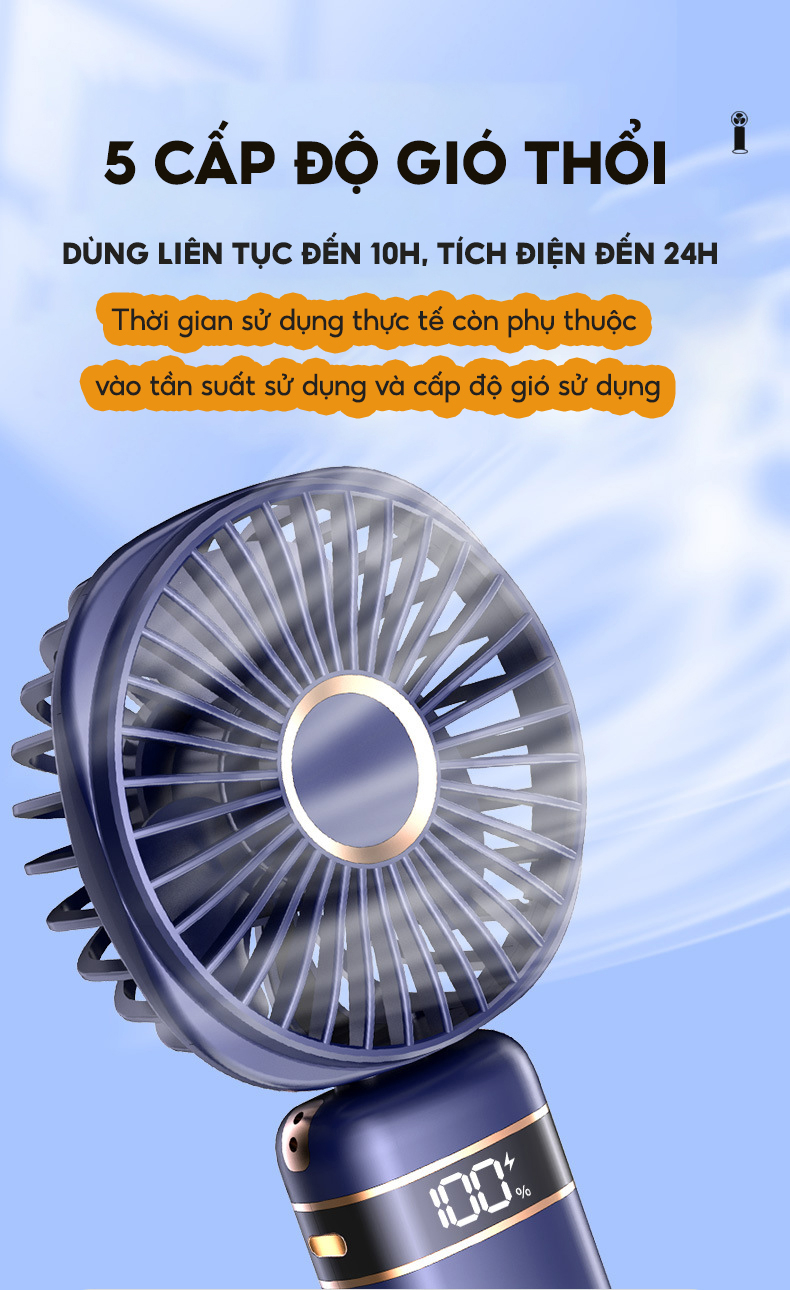Quạt HOKU gấp gọn