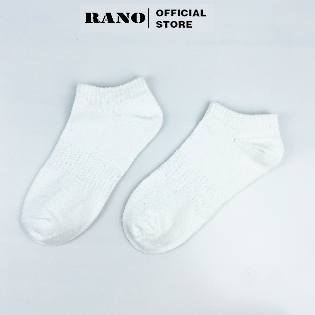 Mô tả Tất trơn nam nữ cổ ngắn trắng đen chất liệu cotton cao cấp thoáng mát chuẩn xuất khẩu TRON_NG - 3