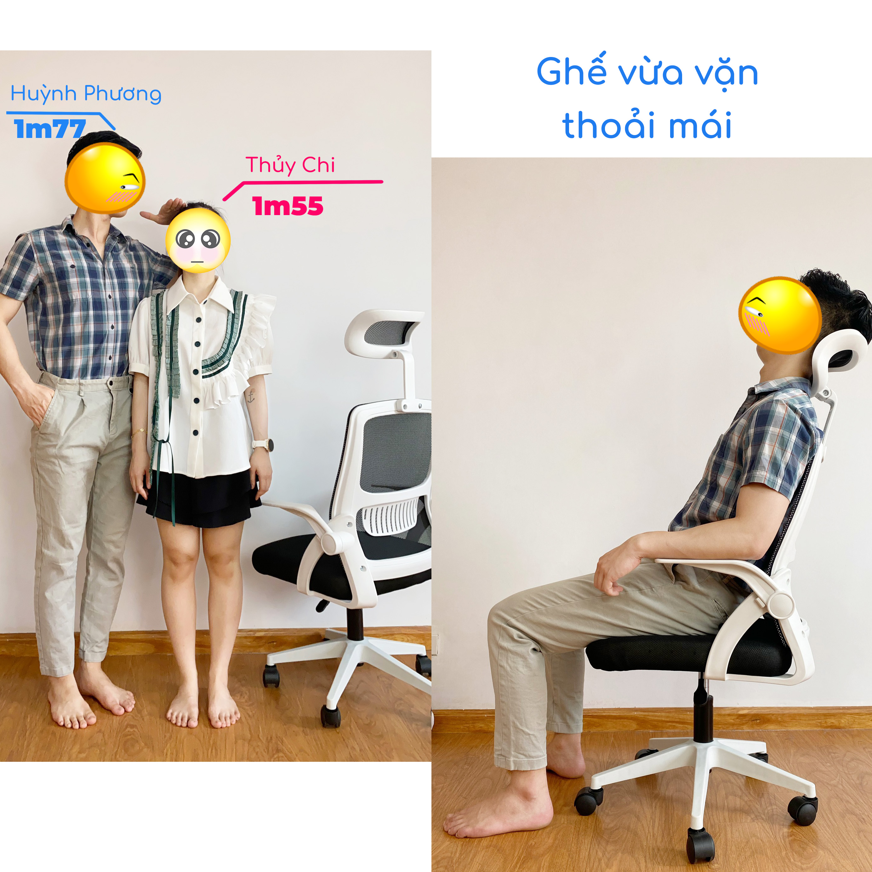 Ghế xoay văn phòng AVOHOME chi tiết