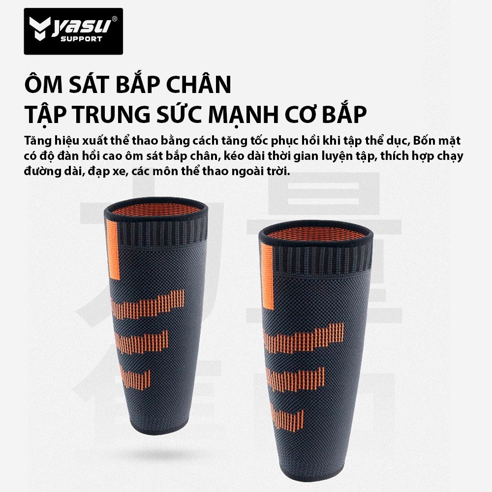 Mô tả Băng bảo vệ bắp chân calf cao cấp Yasu 8701 (1 chiếc) - 9