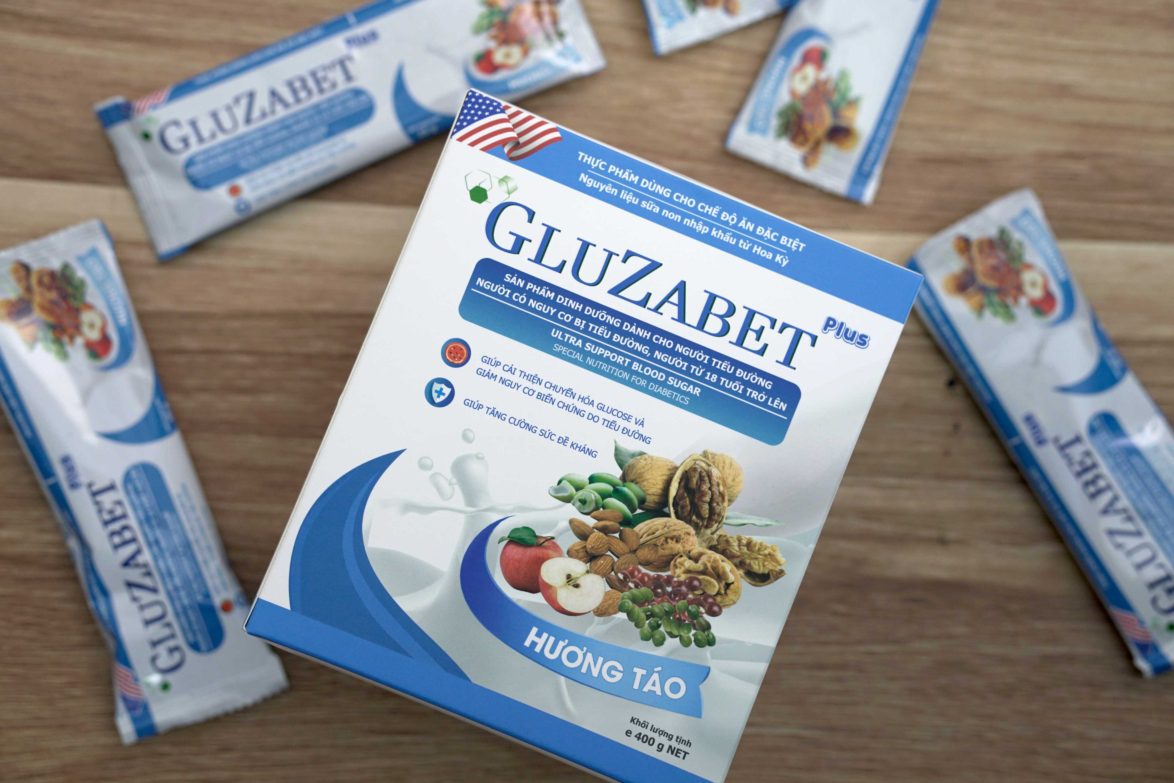Mô tả COMBO 2 HỘP GIẤY 400G Gluzabet Tiểu Đường, Bổ Sung Dinh Dưỡng, Giảm Tiểu Đêm, Ăn Ngon Ngủ Ngon - 1