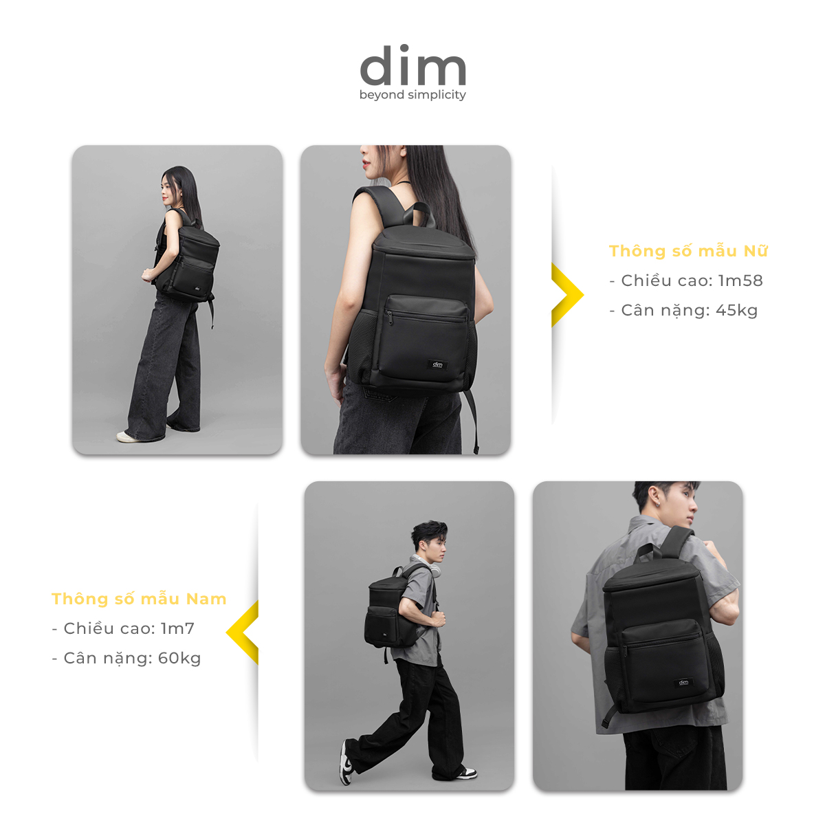 Mô tả Balo DIM Signature Backpack - 2