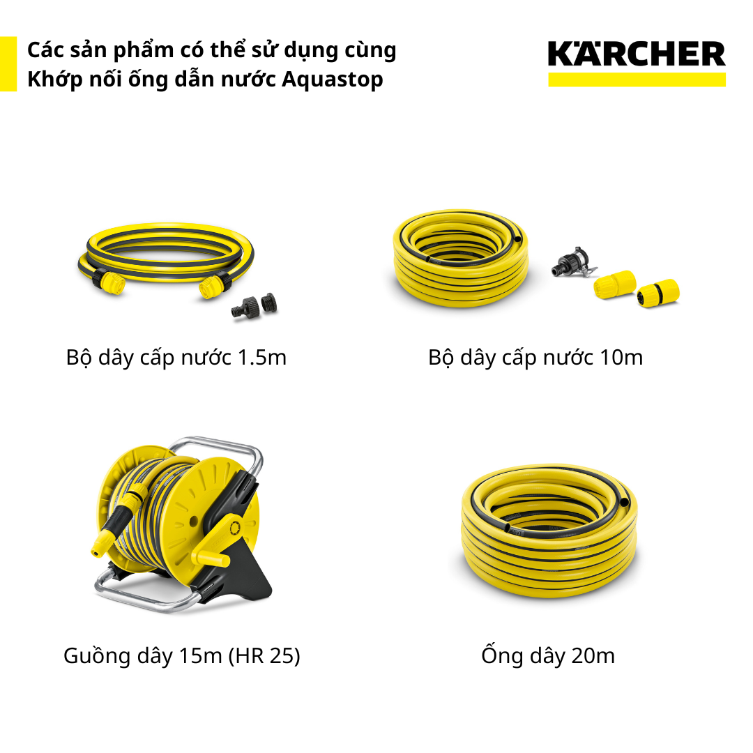 Mô tả Khớp nối ống dẫn nước van 1 chiều Aquastop Karcher - 3