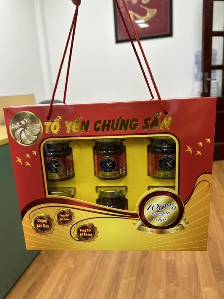 Mô tả Yến chưng sẵn Combo 6 hũ Long nhãn,Tổ Yến Sào Khánh Hòa Phúc Lộc Thọ,Hũ 35% hàm lượng yến trên 1 hũ 70ml - 4