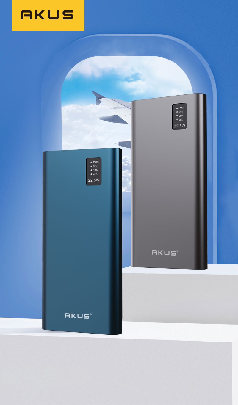 Mô tả Sạc dự phòng 10000 mah sạc nhanh 22.5W AKUS DP260 - Hàng chính hãng - 2