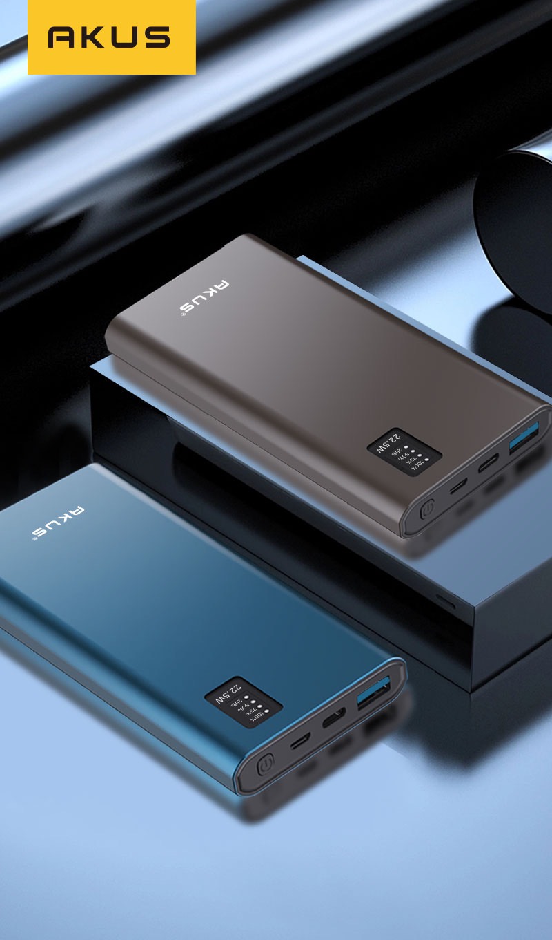 Mô tả Sạc dự phòng 10000 mah sạc nhanh 22.5W AKUS DP260 - Hàng chính hãng - 3