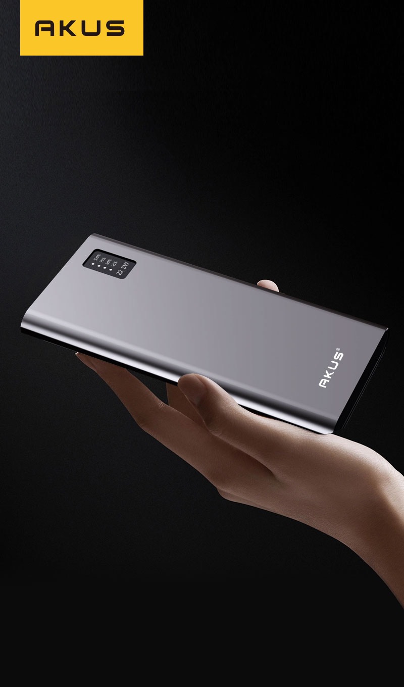 Mô tả Sạc dự phòng 10000 mah sạc nhanh 22.5W AKUS DP260 - Hàng chính hãng - 6