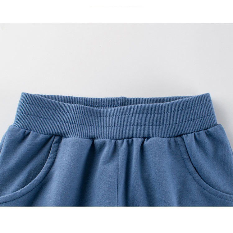 Mô tả Quần short bé trai hàn quốc thêu oto khủng long chất cotton mền mịn cho bé SKIDS - 2