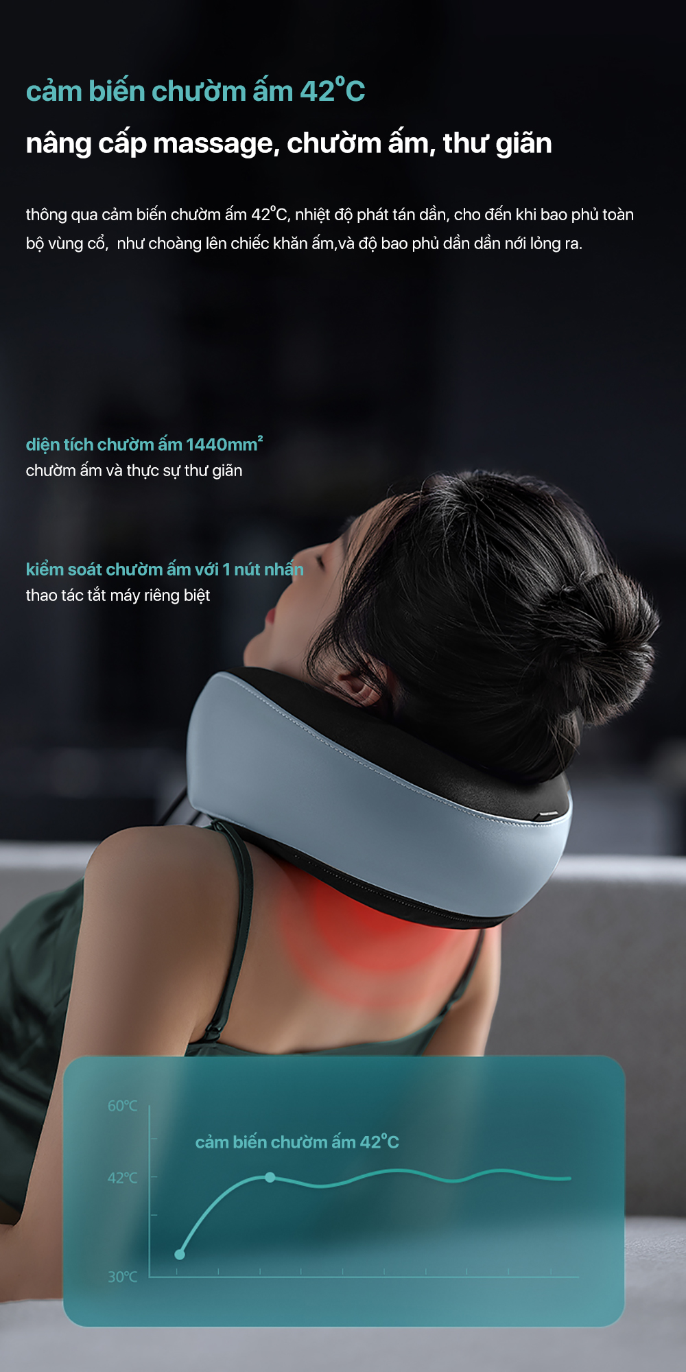 Máy massage cổ vai gáy Philips 3304 - Hình ảnh 8