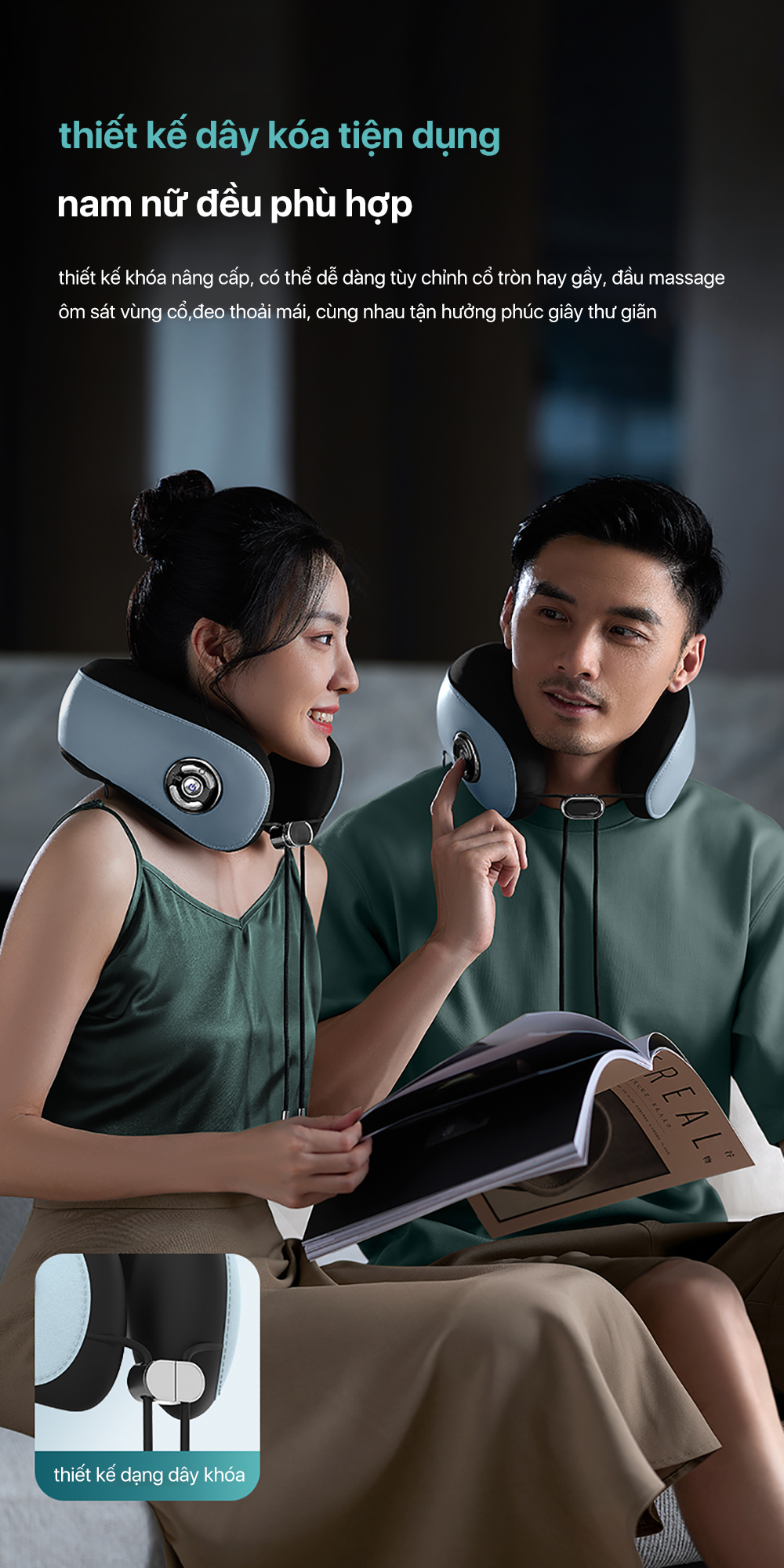 Máy massage cổ vai gáy Philips 3304 - Hình ảnh 11