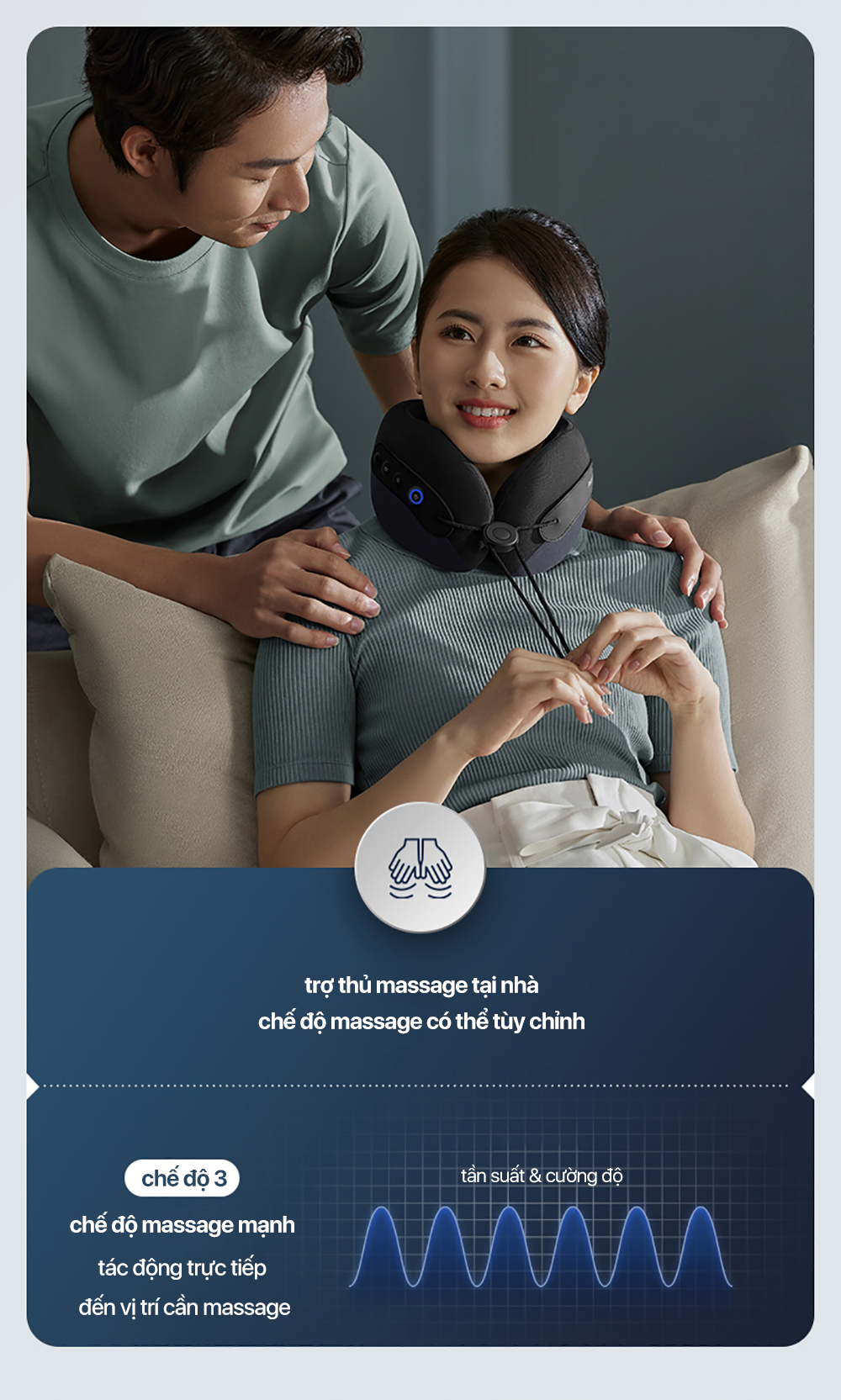 Thông số kỹ thuật và bảo hành máy massage Philips 3306