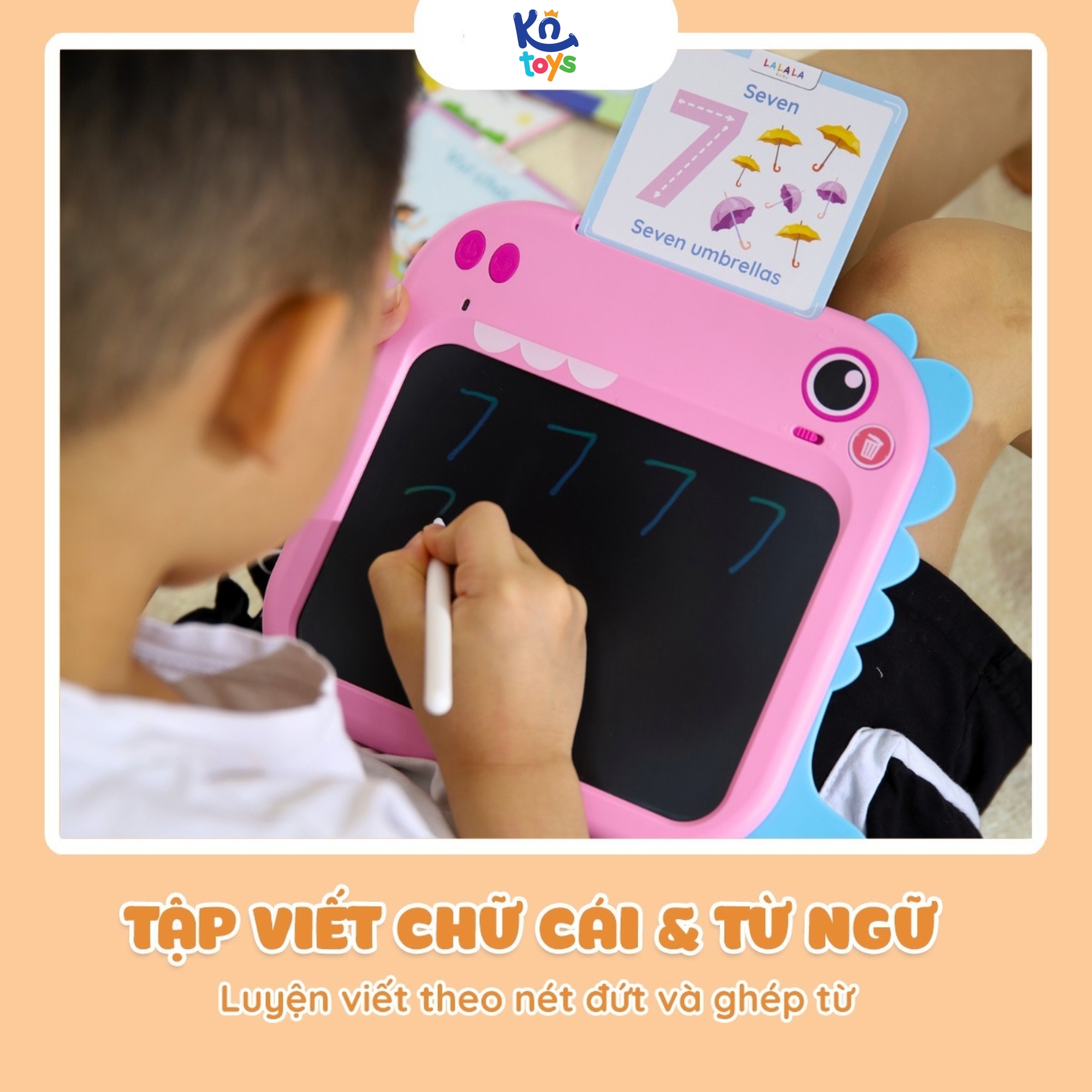 Mặt sau máy đọc thẻ Lalatalk