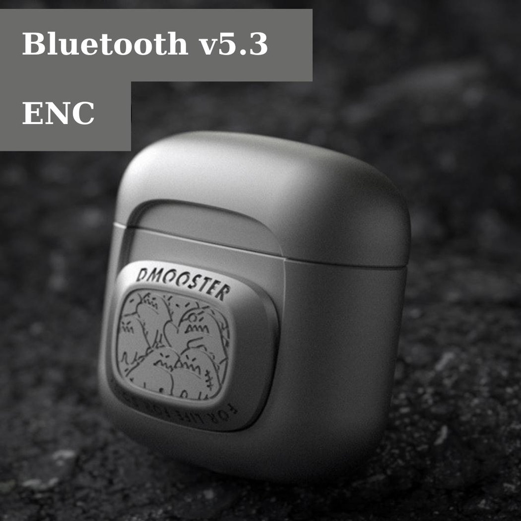 Tai nghe bluetooth Dmooster D02 thiết kế khóa nắp trượt bluetooth 5.3 ...