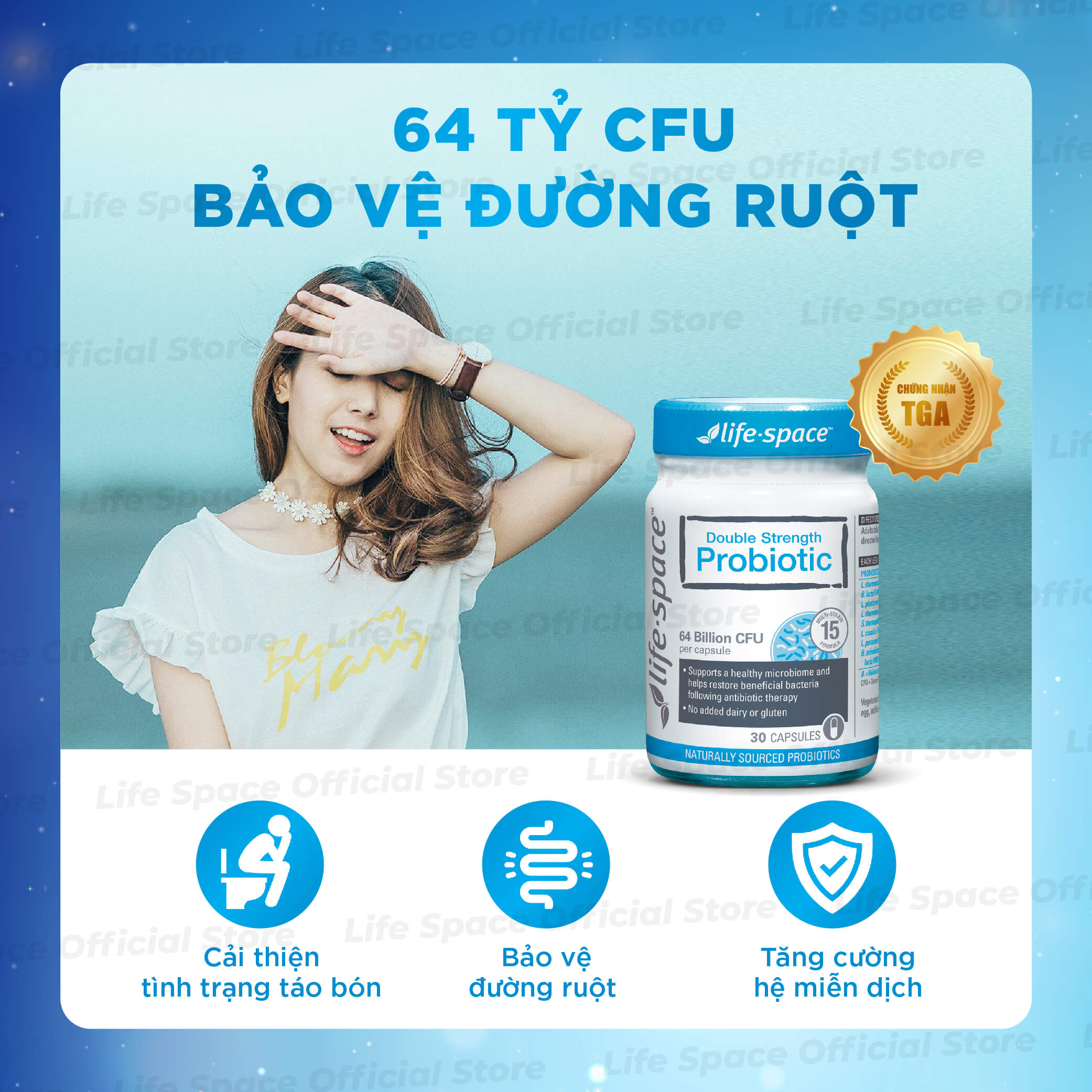Ai nên dùng Men vi sinh Life Space Double Strength