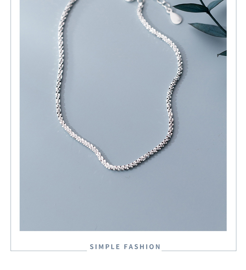 Mô tả Lắc chân bạc CDE Twinkle Silver Anklet CDE9008SV - Lắc chân nữ Lamy bạc S925 cao cấp - 3