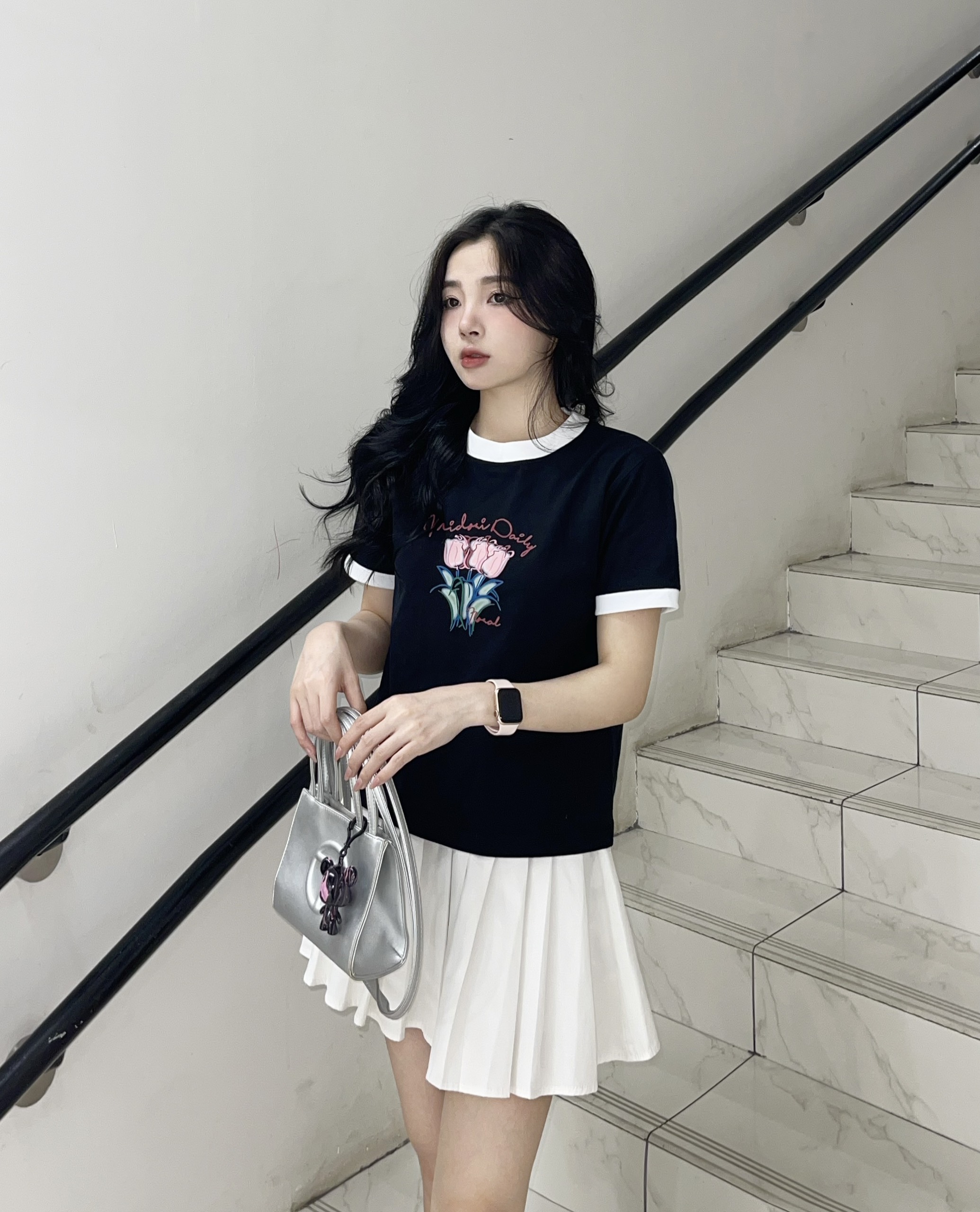 Mô tả Áo thun Baby Tee VINTAGE unisex phông Nam Nữ Local Brand Chính Hãng Midori M Studio - 6