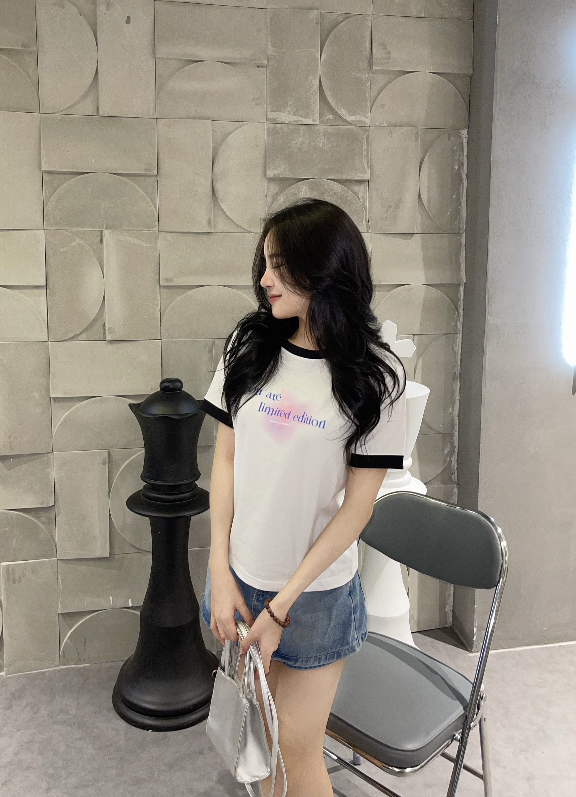 Mô tả Áo thun Baby Tee VINTAGE unisex phông Nam Nữ Local Brand Chính Hãng Midori M Studio - 9