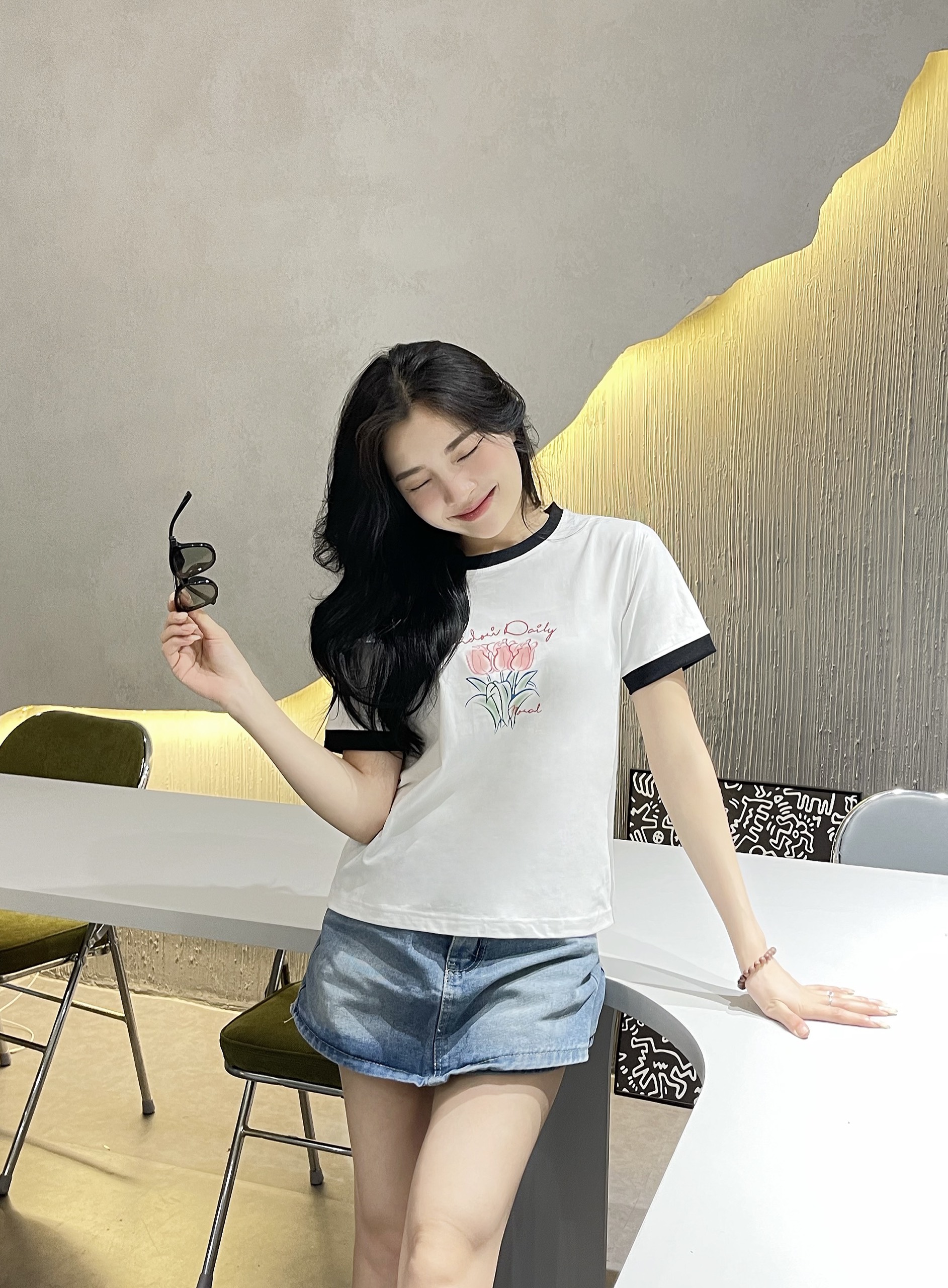 Mô tả Áo thun Baby Tee VINTAGE unisex phông Nam Nữ Local Brand Chính Hãng Midori M Studio - 12
