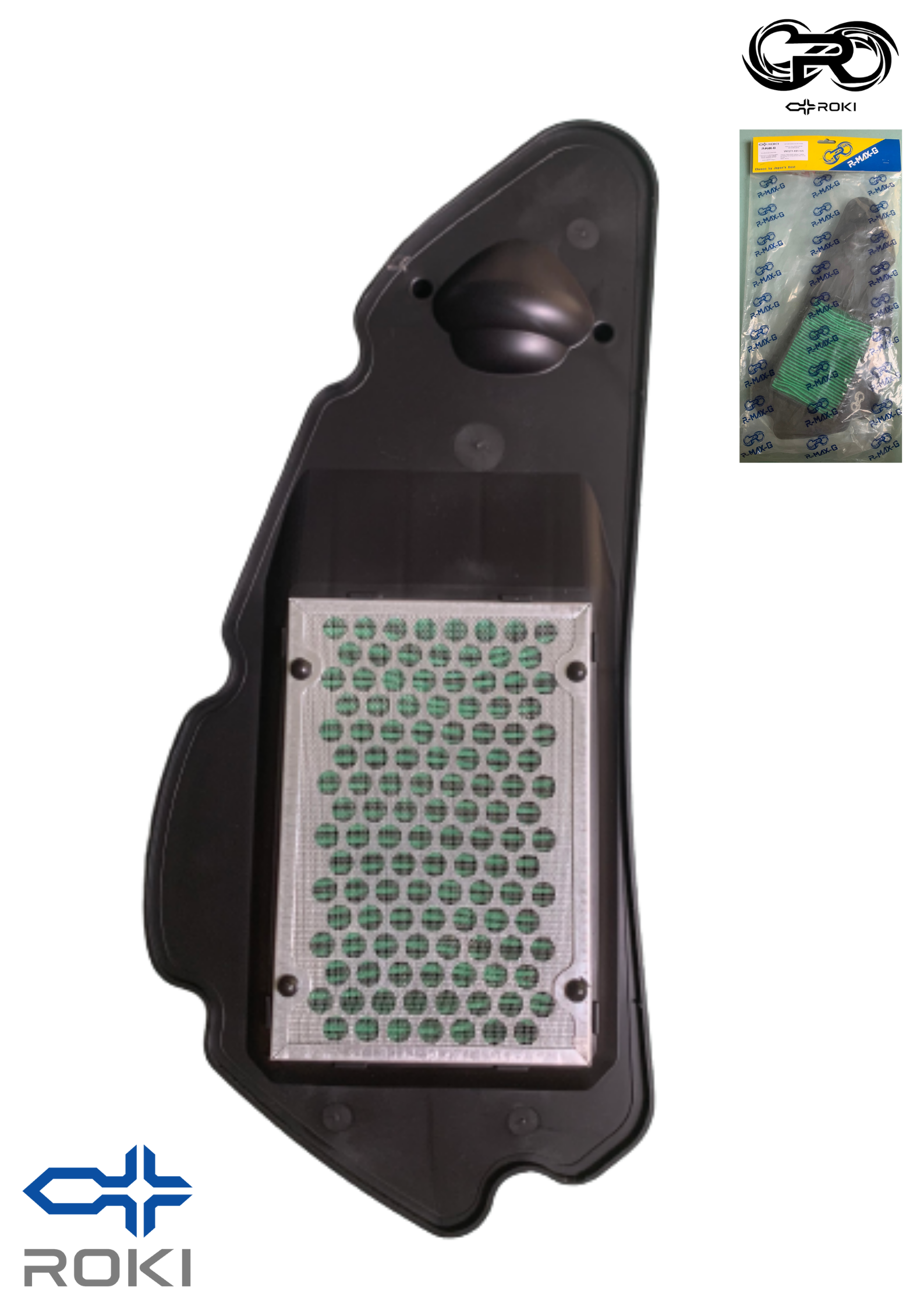 Mô tả Lọc gió R-MAX-G của ROKI JAPAN cho xe Honda SHVN125/150 (đời xe 2012-2016) - 2