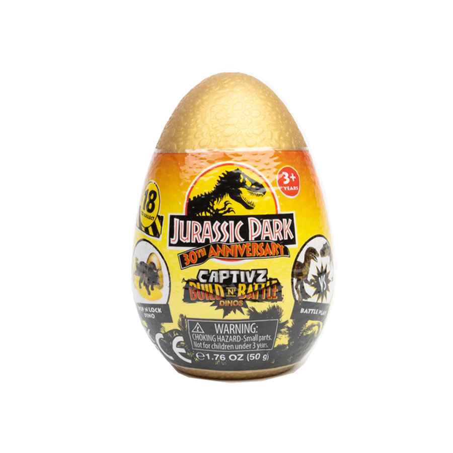 Mô tả Đồ Chơi Trứng Slime Sưu Tập Khủng Long Jurassic Park_Kỉ Niệm 30 Năm TOY MONSTER 30th-IC-14CDU - 1