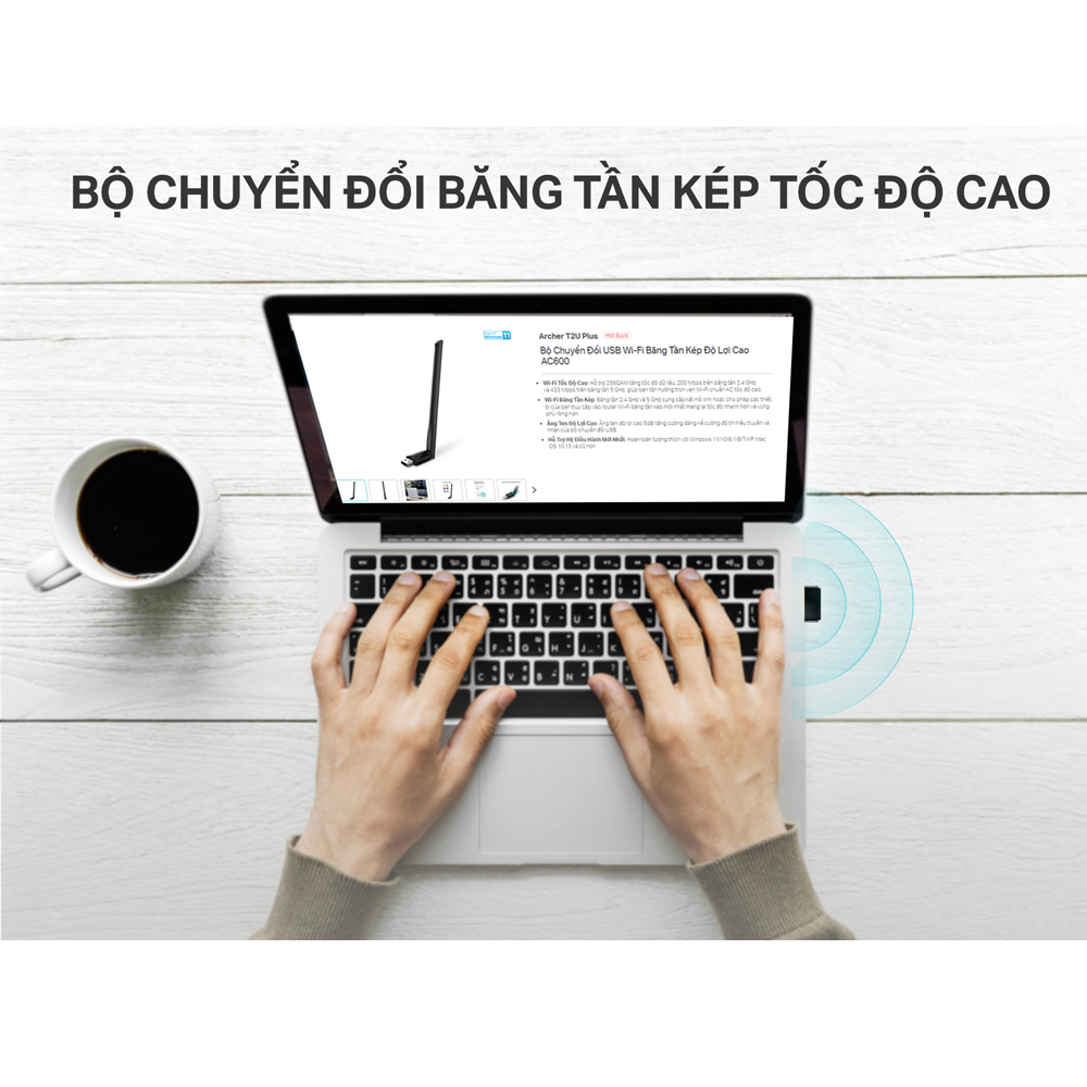 USB Wifi TP-Link Archer T2UB Nano