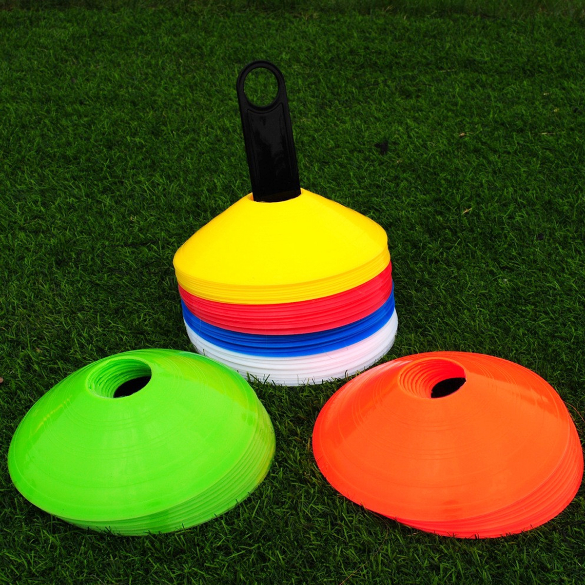 Mô tả Nấm Lùn Chiến Thuật Tập Bóng Đá, Cone, Tập Trượt Patin Cao 5cm Chọn Màu – Nặng 22gram Chính Hãng Amalife - 8
