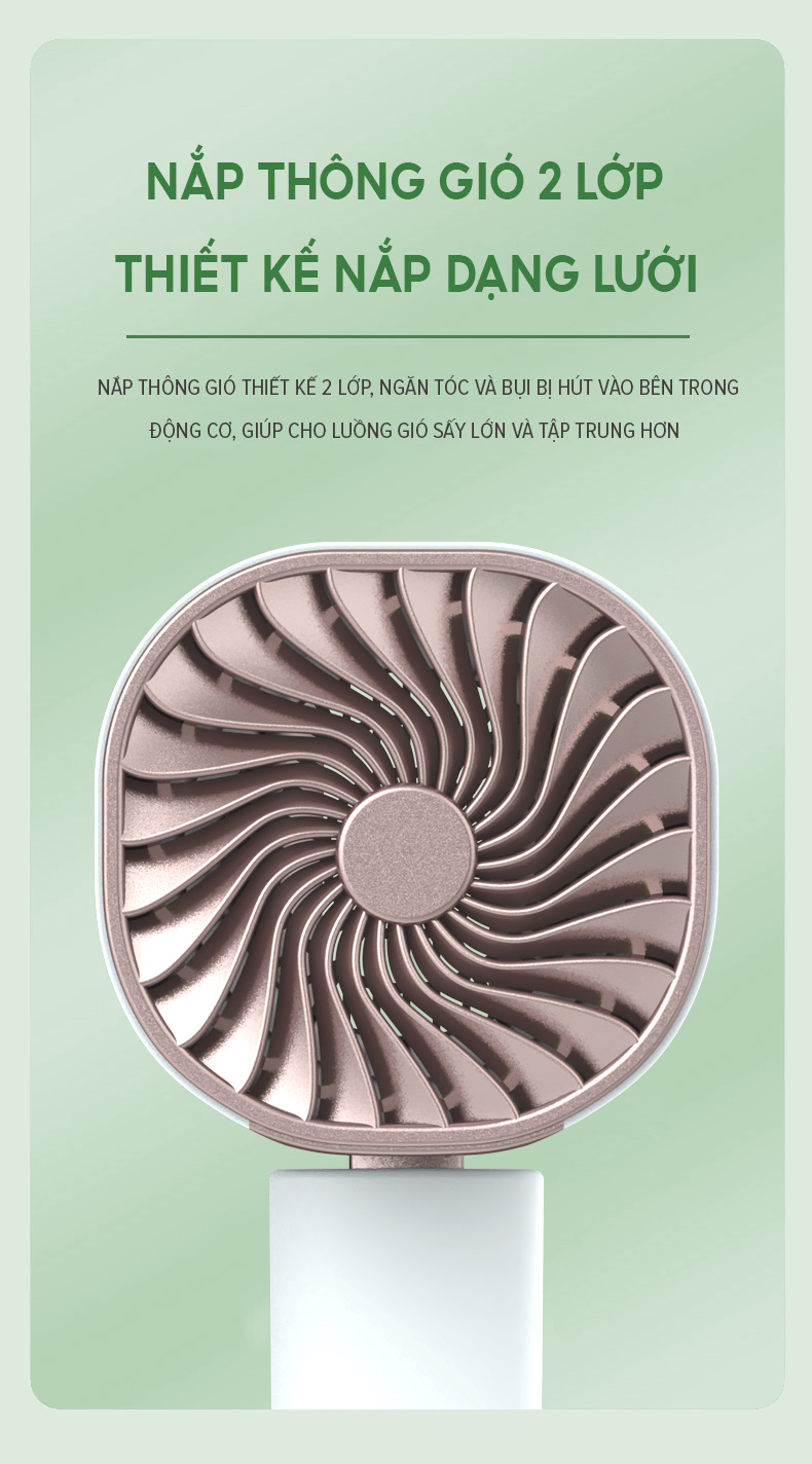 Mô tả Máy Sấy Tóc Coclear CH6289 (1800W) Chế Độ Sấy Mát Bảo Vệ Tóc - Hàng Chính Hãng - 9
