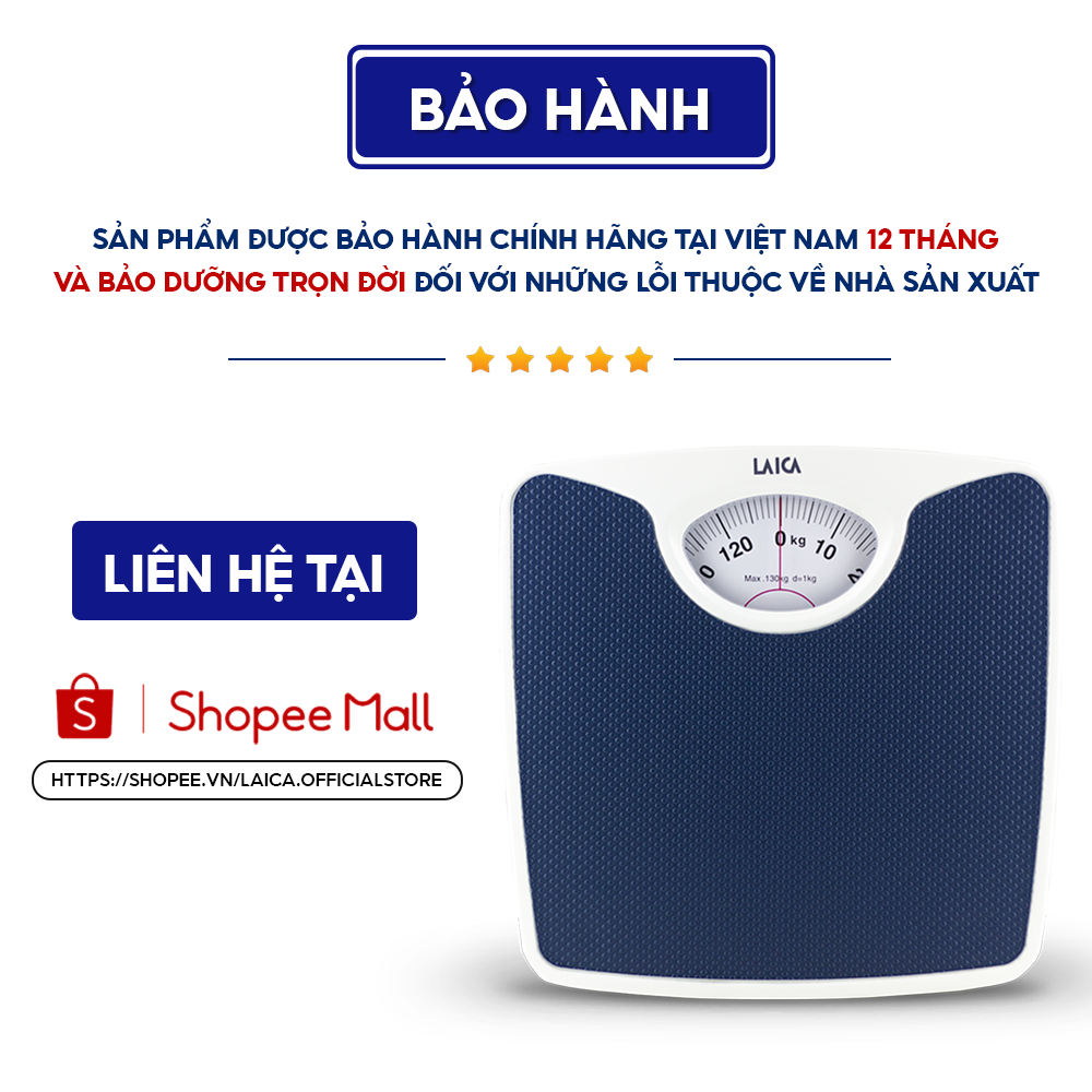 Mô tả Cân sức khỏe Laica PS2018 Cân cơ lò xo - 4