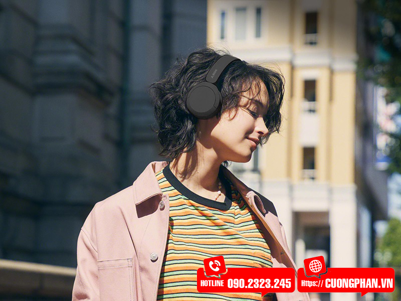 Mô tả Tai Nghe Bluetooth Chụp Tai Có Mic Sony WH-CH520 - Pin 50H - Âm Thanh Mạnh Mẽ - DSEE - Driver 30mm - 4