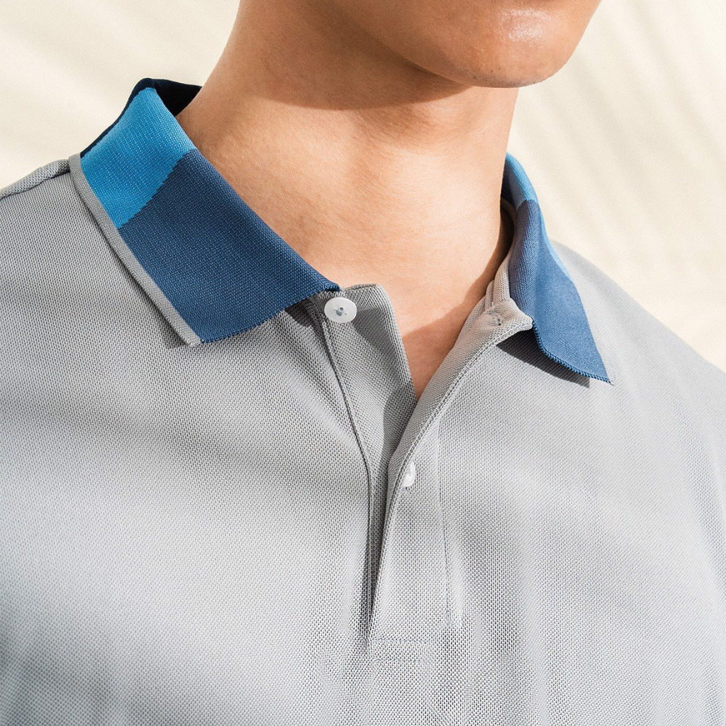 Mô tả Áo phông cổ polo cộc tay nam Phan Nguyễn, chất liệu cà phê kháng khuẩn mềm mại, thoáng mát APC.209 - 4