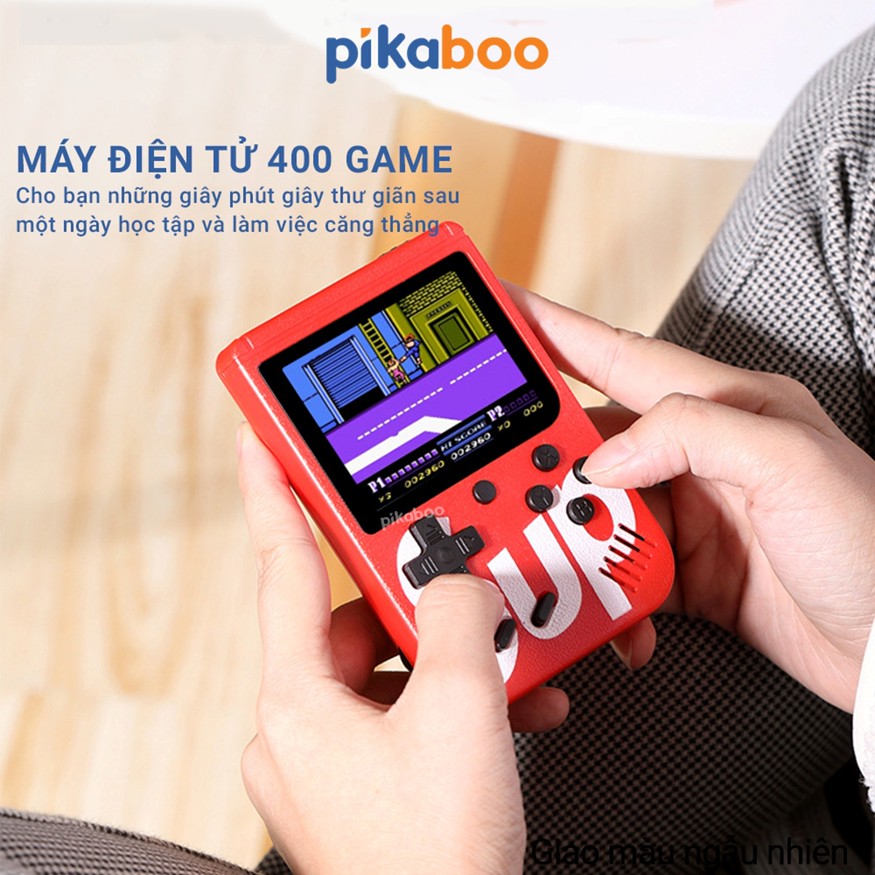Máy game cầm tay Pikaboo - Trọn bộ phụ kiện