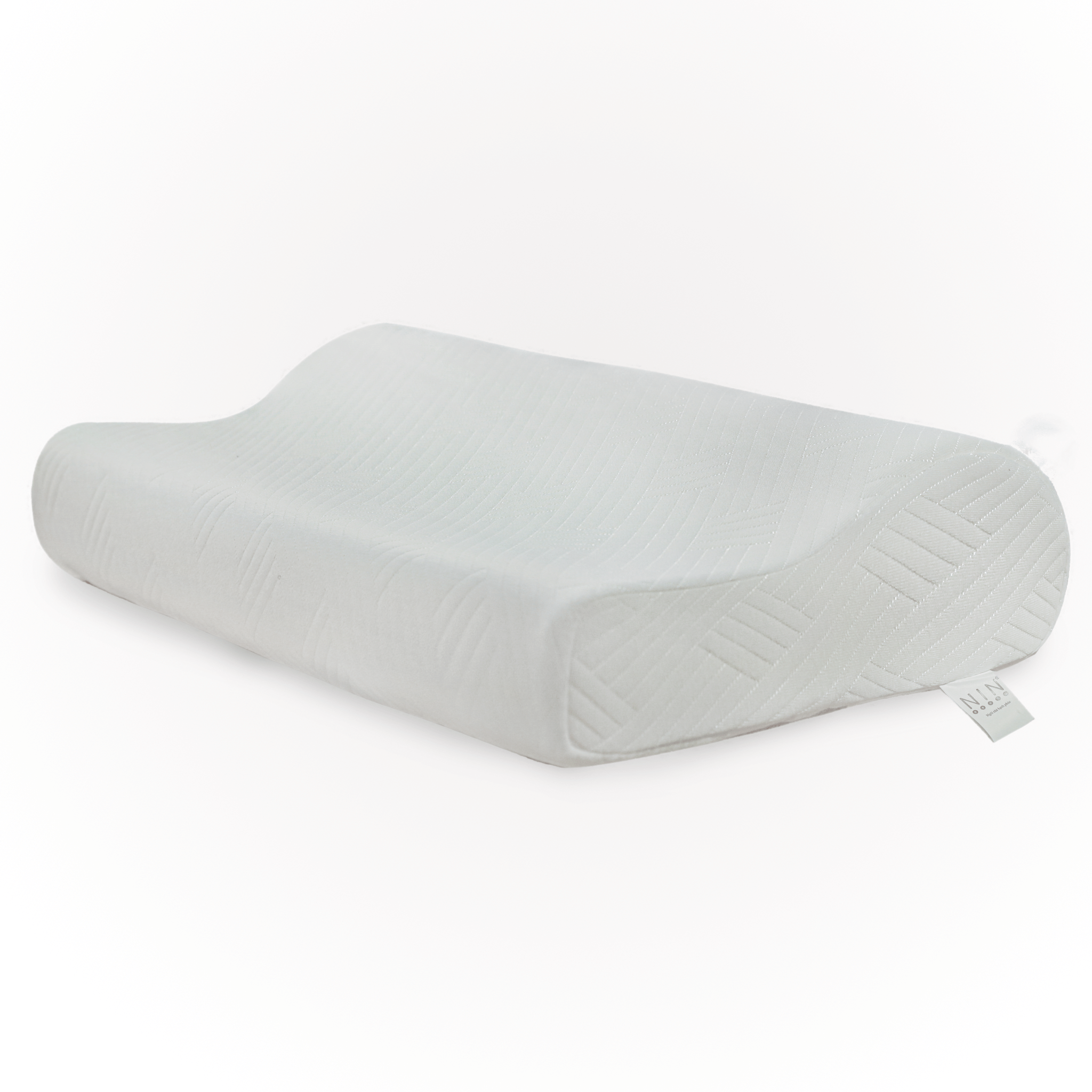 Mô tả Gối cao su non cho người lớn NIN House giảm đau cổ vai gáy và giảm ngáy dạng lượn sóng memory foam nhiều kích thước - 3