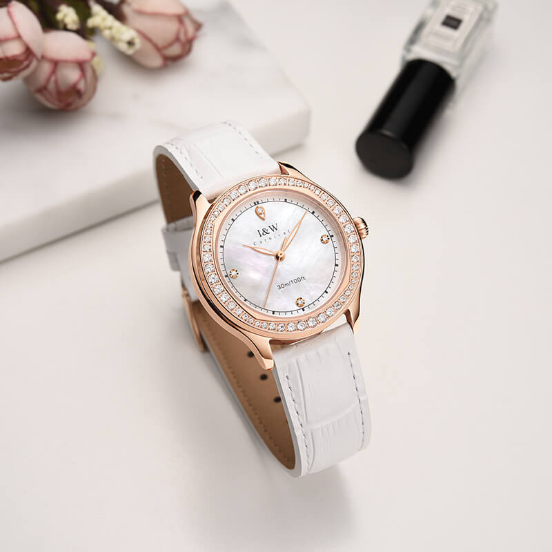 Mô tả Đồng hồ nữ chính hãng IW Carnival IW593L-3,Kính sapphire,chống xước,Chống nước30m,BH24 tháng,Máy điện tử(pin),dây da - 1