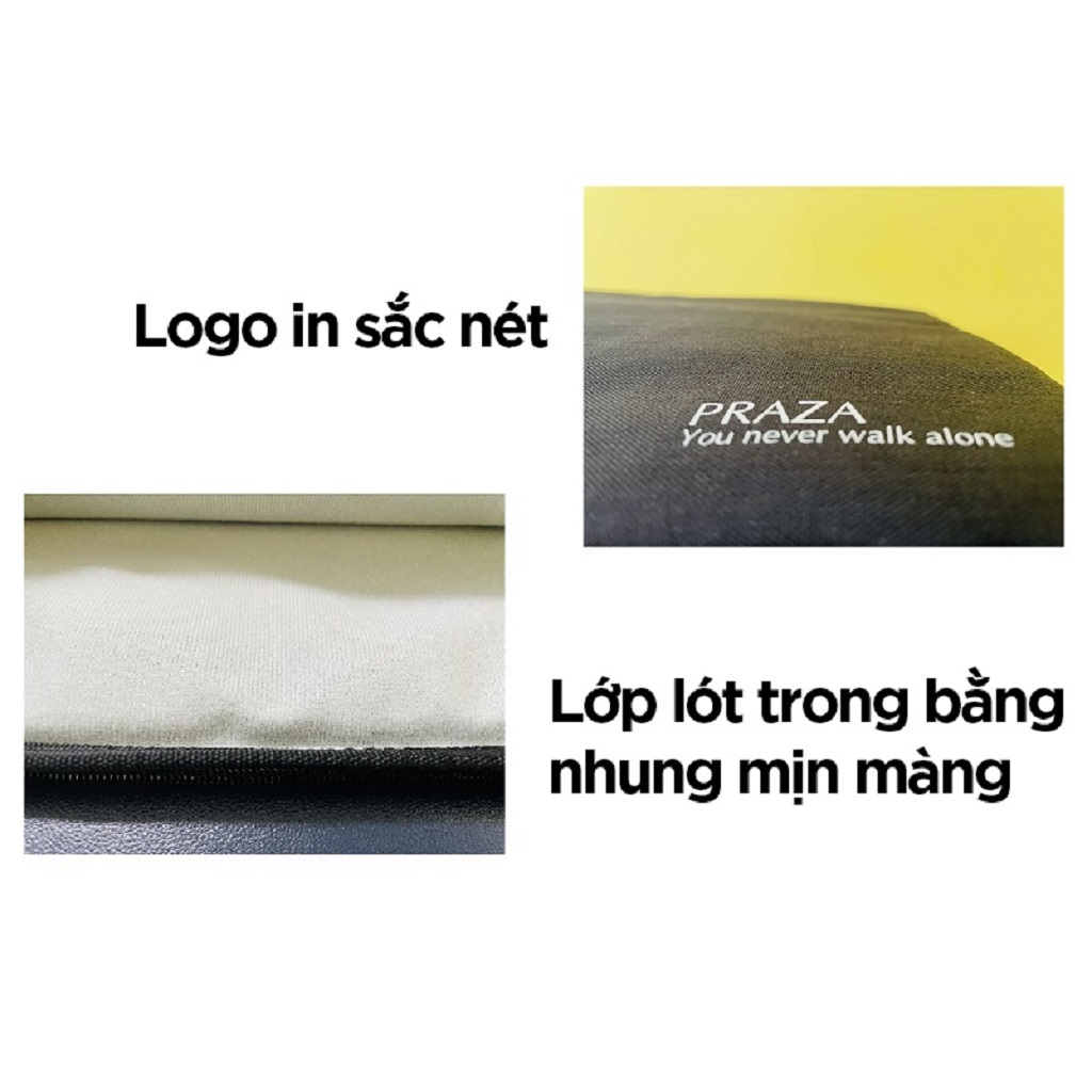 Mô tả Combo Túi Chống Sốc Laptop & Túi Đựng Phụ Kiện Công Nghệ PRAZA - TX092V08 - 2