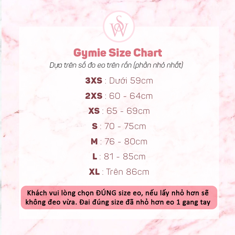 Mô tả Đai Gen Nịt Bụng Latex Chuẩn 25 Xương WSTORE Chính Hãng - Latex by W.Store GYMIE Lưới Thông Hơi - Giảm Eo Sau Sinh - 3