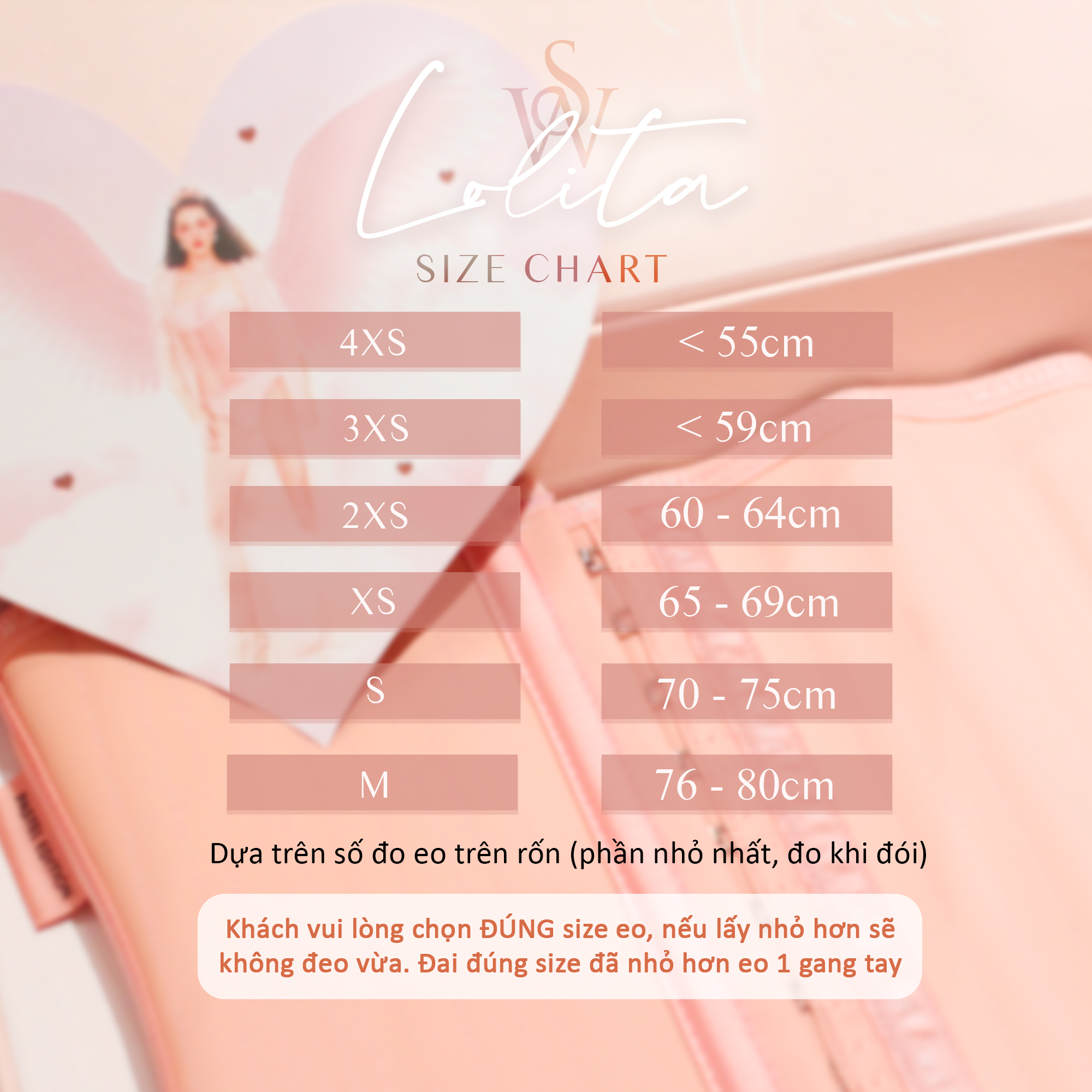 Mô tả Gen Nịt Bụng Sau Phẫu Thuật Hút Mỡ - Latex Định Hình Eo Lolita Hồng 27 Xương WSTORE - Chính Hãng Latex By W.STORE - 3