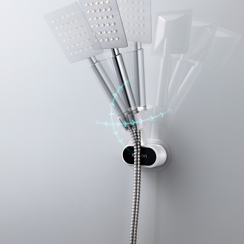Mô tả Móc Treo Vòi Hoa Sen Nhà Tắm OENON Dán Tường Gạch Men Chắt Liệu Nhựa ABS - 5