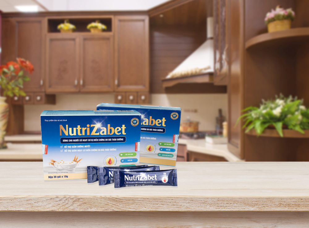 Mô tả Sữa Hạt Tiểu Đường NutriZabet Chính Hãng Hộp 30 Gói - Giúp Ổn Định Đường Huyết - 2