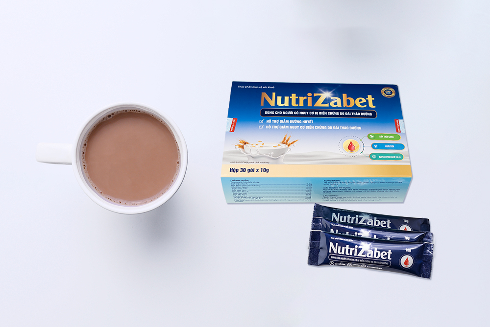 Mô tả Combo 2 Hộp Sữa Hạt Tiểu Đường NutriZabet - Giúp Ổn Định Đường Huyết, Ngăn Ngừa Biến Chứng - 2