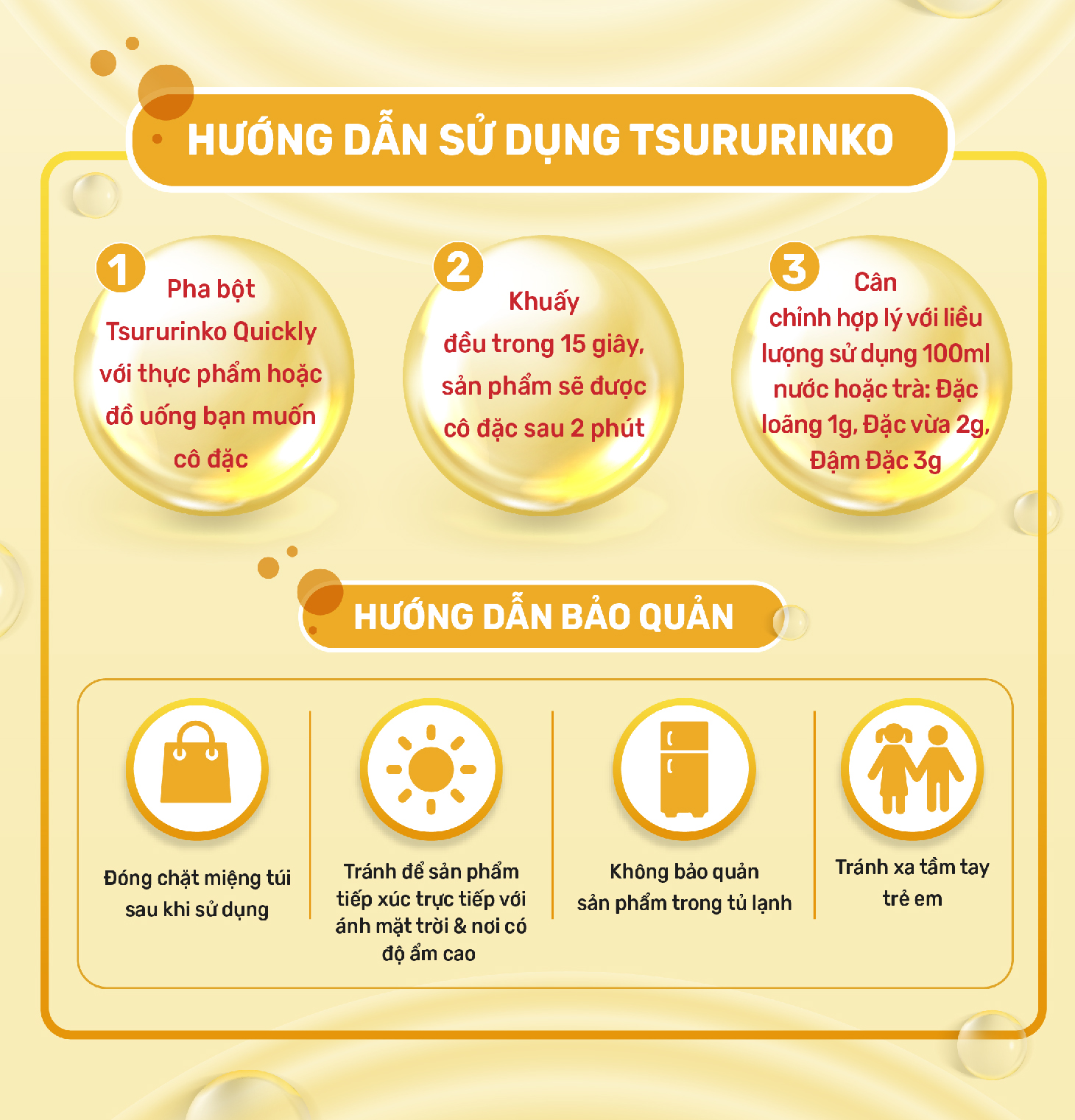 Mô tả Tsururinko hộp 150g - Bột Cô Đặc Thực Phẩm Cho Người Khó Nuốt - 4