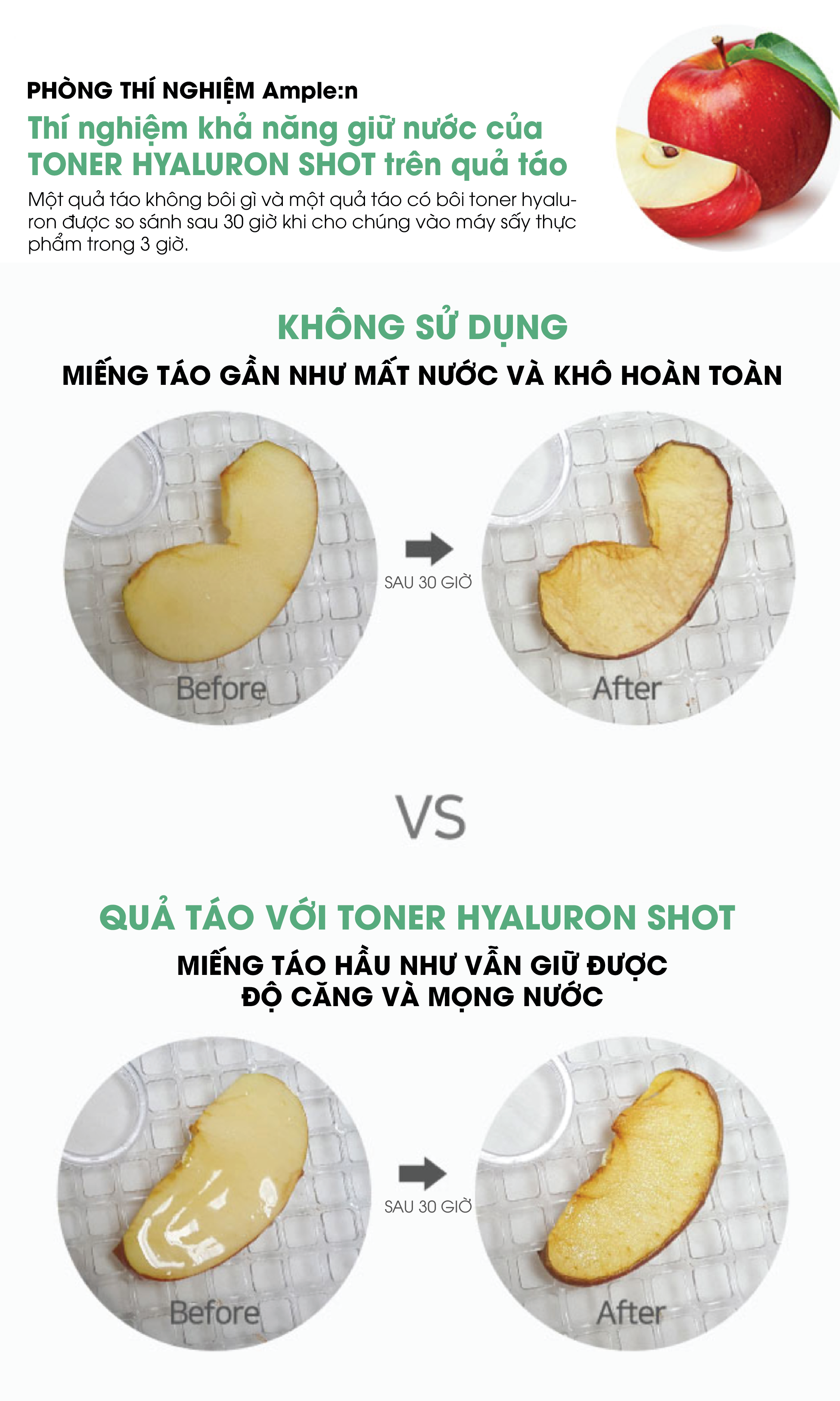 Mô tả Nước Hoa Hồng Siêu Cấp Ẩm AMPLE:N Hyaluron Shot Toner - 4