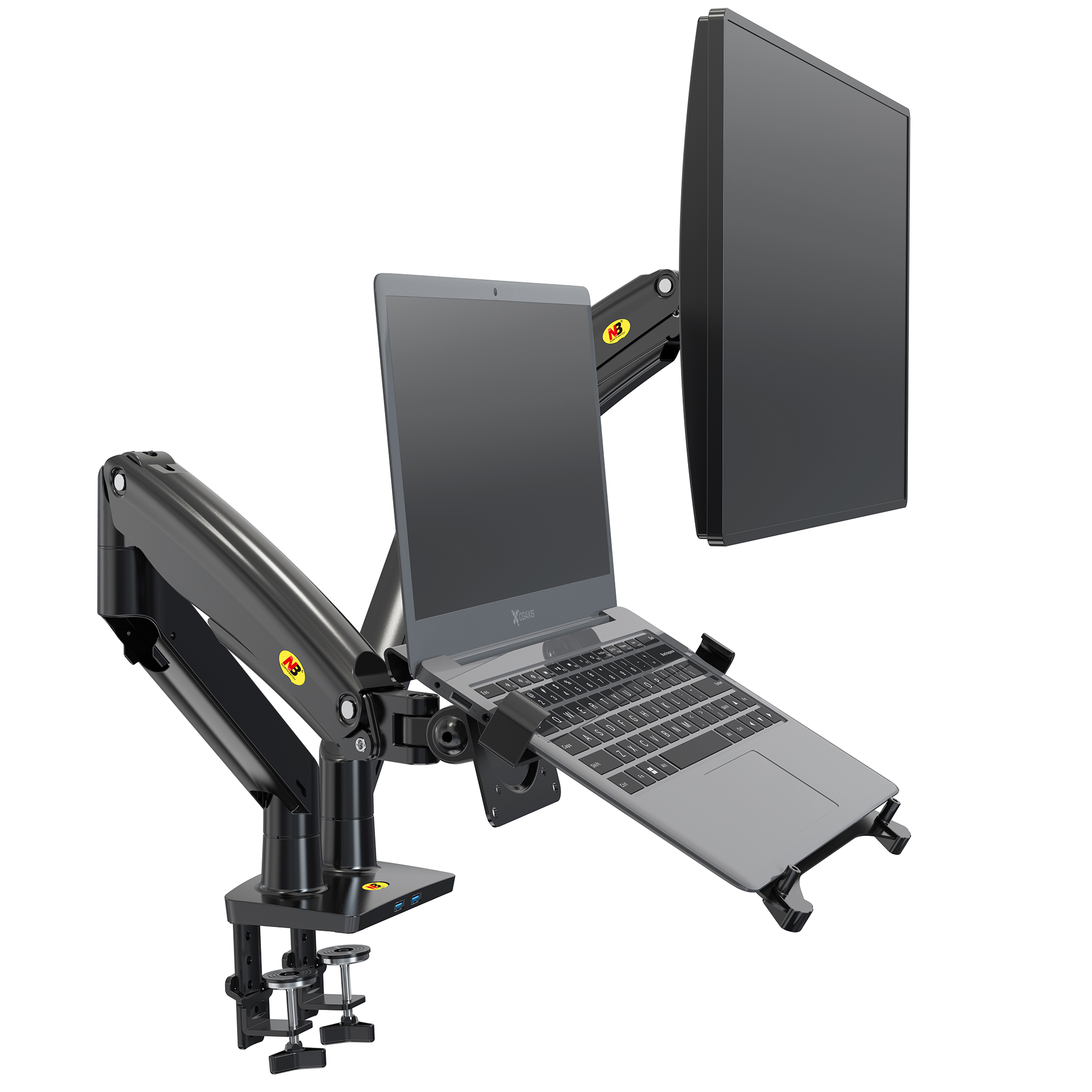 Mô tả Giá đỡ kẹp North Bayou NB-FP2 - Laptop, Máy tính bảng, iPAD [Màn hình 10 inch - 17.3 inch] NB FP2 - 4