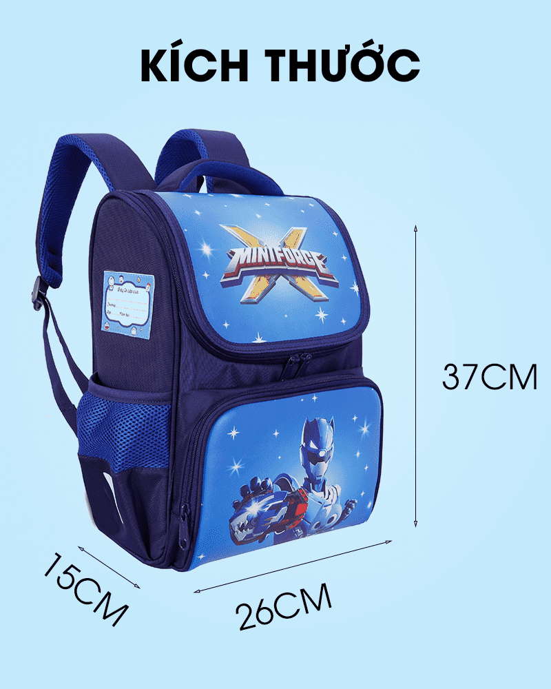 Mô tả CẶP HỌC SINH CHỐNG GÙ CHO BÉ TIỂU HỌC THƯƠNG HIỆU MITI C11072M - 1