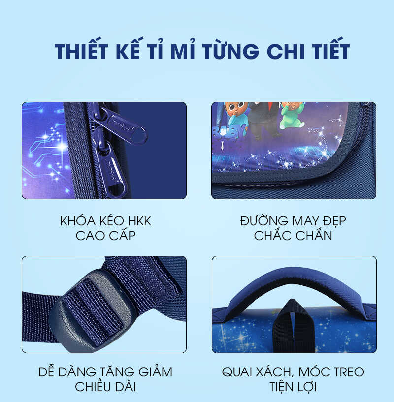 Mô tả CẶP HỌC SINH CHỐNG GÙ CHO BÉ TIỂU HỌC THƯƠNG HIỆU MITI C11072M - 7