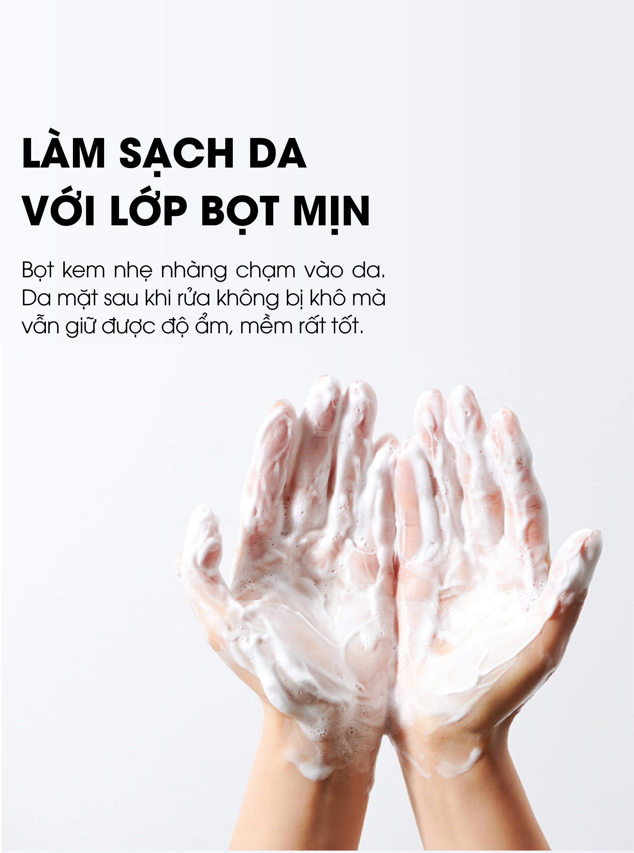 Mô tả Sữa Rửa Mặt Dịu Nhẹ AMPLE:N Purifying Shot Cream Cleanser 150ml - 3