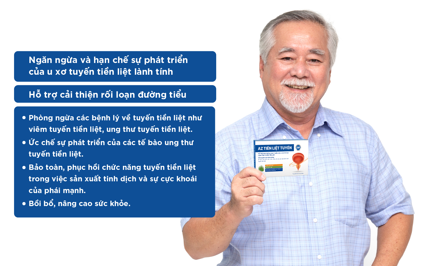 Mô tả Viên Uống Hỗ Trợ U Xơ Tuyến Tiền Liệt, Tiểu Khó, Tiều Đêm, Tiểu Nhiều Lần ở nam giới - Zlove - 3